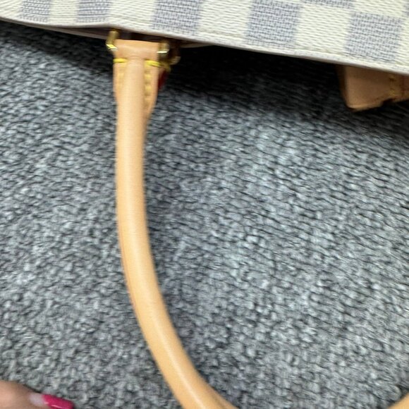 Louis Vuitton Girolata White Damier Azur Canvas Satchel Bag fbcco1325-102125 - Picture 13 of 16